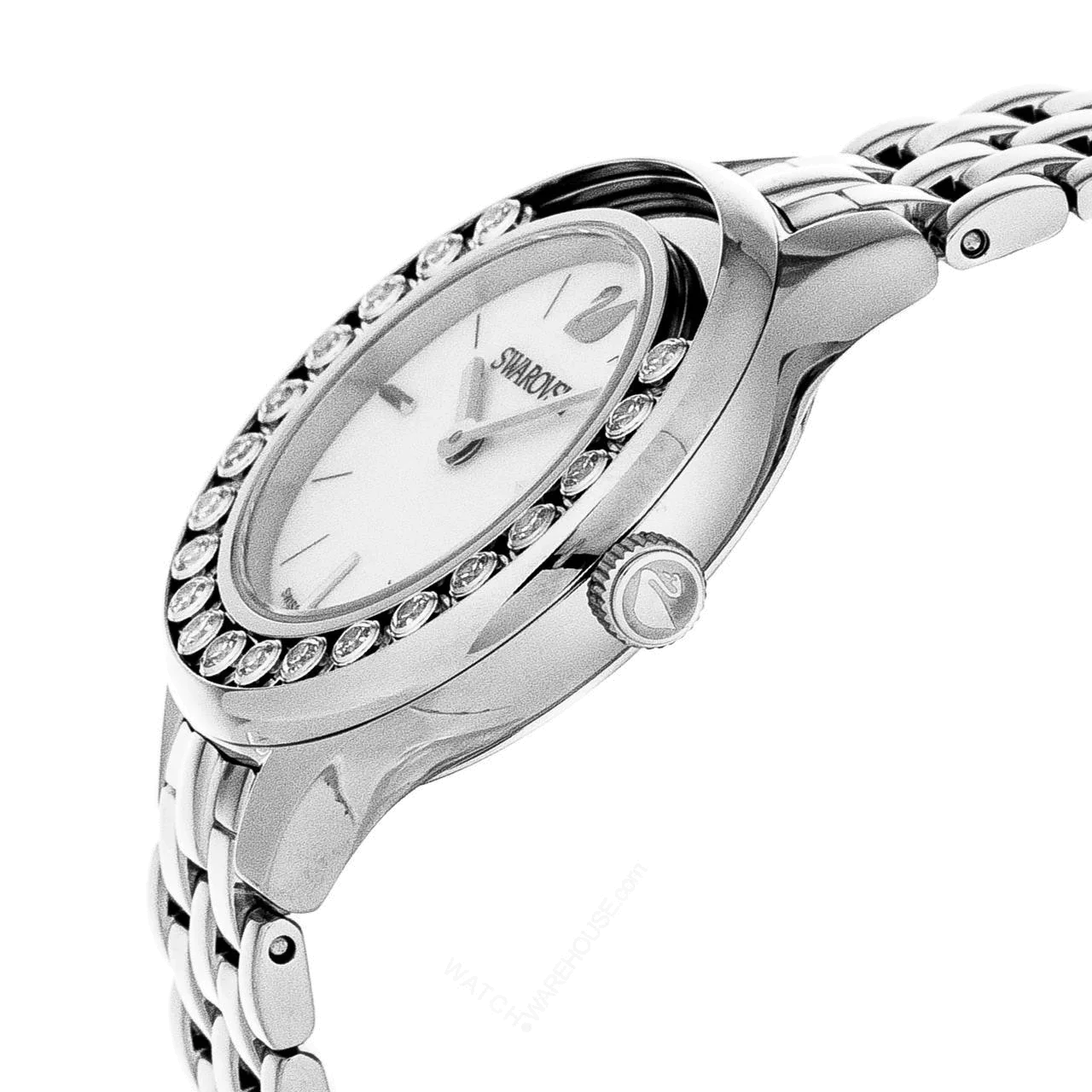 Swarovski Lovely Crystals Mini Crystals Silver Dial Silver Steel Women's Watch 5242901