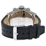 Tommy Hilfiger Black Dial Black Leather Men's Watch 1791050 - The Watches Men & CO #3