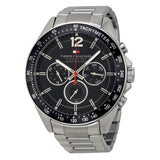 Tommy Hilfiger Black Dial Stainless Steel Men's Watch 1791104 - The Watches Men & CO