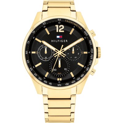 Tommy Hilfiger Max Gold Black Watch 1791974