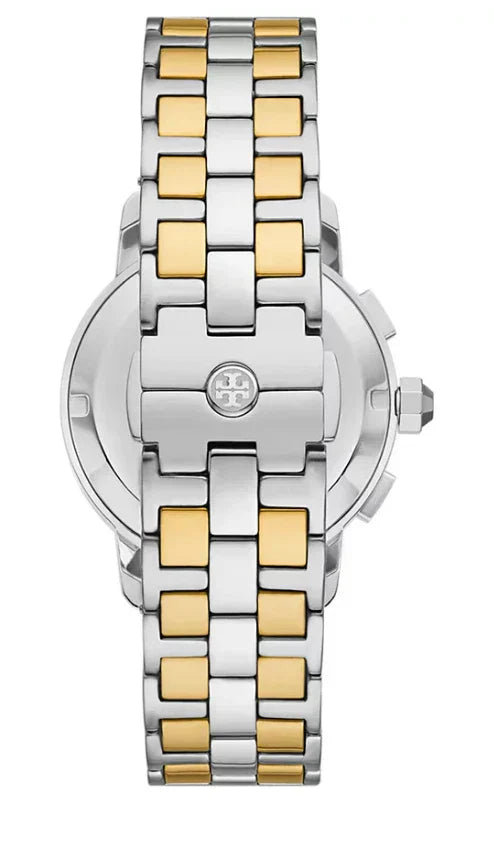 Tory Burch Chronograph Two-Tone Bracelet Women's Watch TBW1052