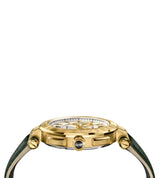 Versace Aion Chronograph Green Leather Strap Men's Watch - VBR020017