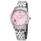 Versace Audrey Quartz Pink Dial Ladies Watch VELR00419 - Watches of Australia