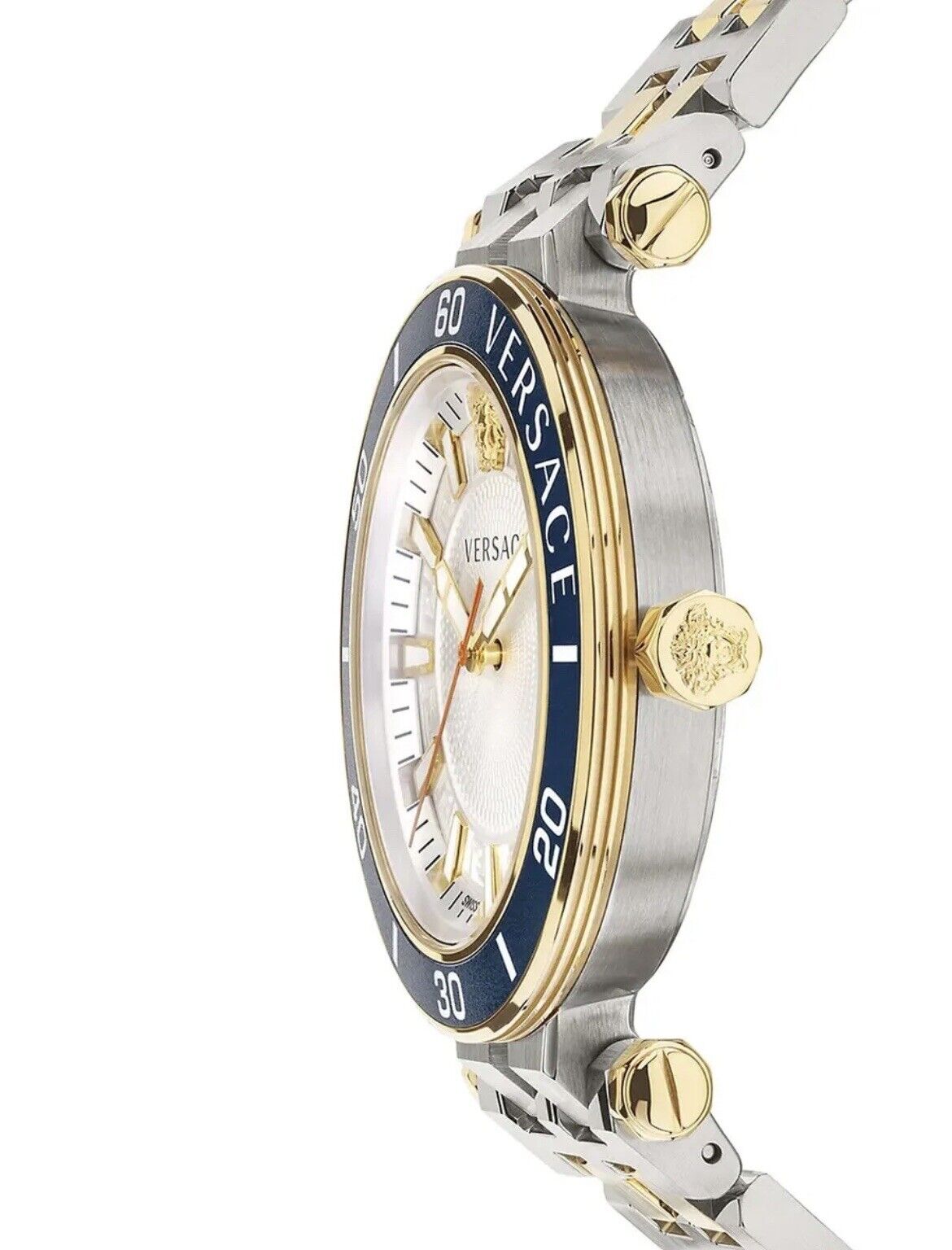 Versace Greca Sport Two-Tone Men's Watch - VEZ300521