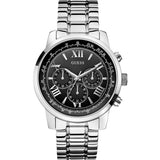 Guess Horizon Chronograph Black Dial Men's Watch #W0379G1 - Watches of Australia