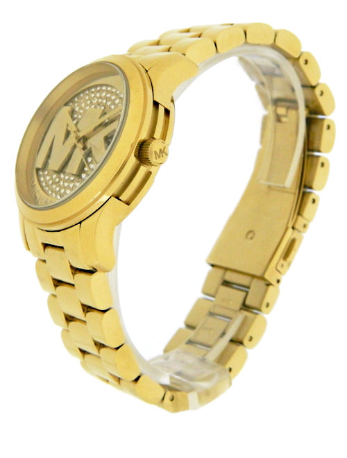 Michael Kors Runway Gold Tone Women's Watch MK5852 - The Watches Men & CO #2