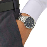 Emporio Armani Renato Chronograph Quartz Blue Dial Men's Watch AR11164