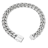 Big Daddy 12MM Cuban Link Stainless Steel Bracelet