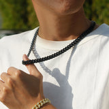 Big Daddy 10mm Black Cuban Chain