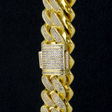 Big Daddy 18mm Gold & Diamond Cuban Link Chain