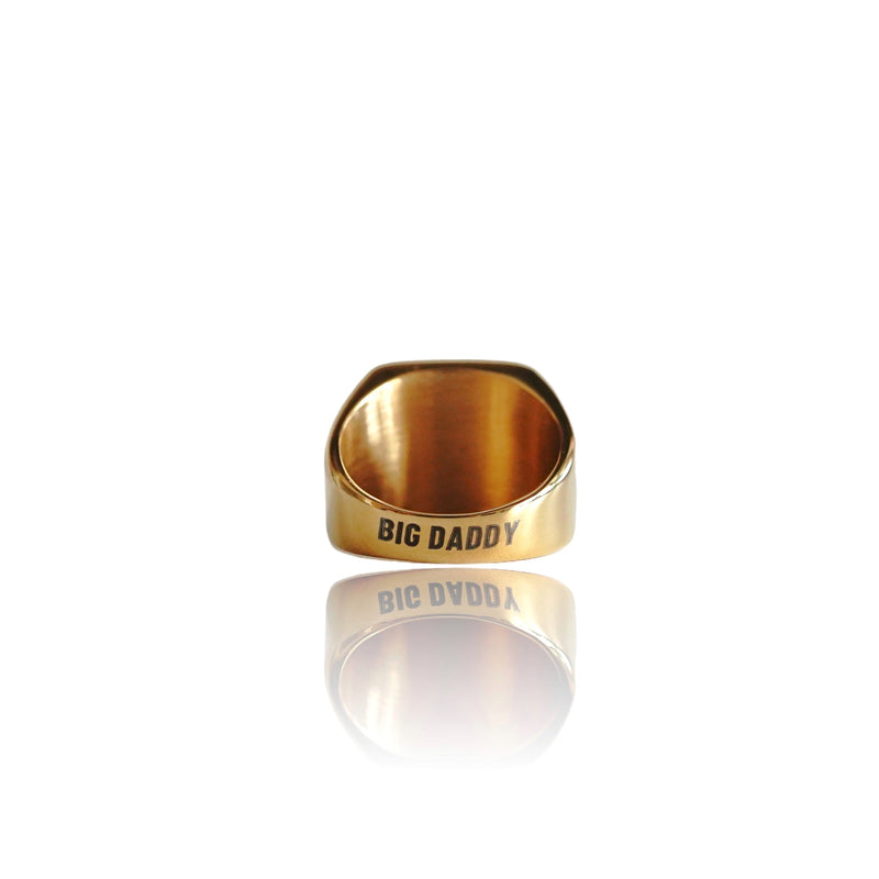 Big Daddy Grandiose Iced Gold Ring