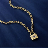 Big Daddy 6mm Padlock Eye Necklace