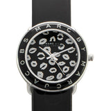 Marc By Marc Jacobs Amy Kiss Graphic Dial Black Leather Women's Watch MBM1163 - Watches of Australia #2