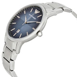 Emporio Armani Classic Blue Textured Dial Men's Watch #AR2472 - Watches of Australia #2