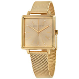Armani Exchange Lola Quartz Gold Dial Ladies Watch #AX5801 - Watches of Australia