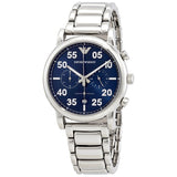 Emporio Armani Luigi Chronograph Quartz Blue Dial Men's Watch AR11132 - Watches of Australia