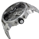 Diesel SBA Dual Time Chronograph Grey Dial Men's Watch #DZ7259 - Watches of Australia #2