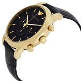 Emporio Armani Luigi Chronograph Black Dial Men's Watch #AR1917 - Watches of Australia #2
