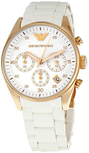 Emporio Armani Sportivo Chronograph Ladies Watch AR5920 - Watches of Australia