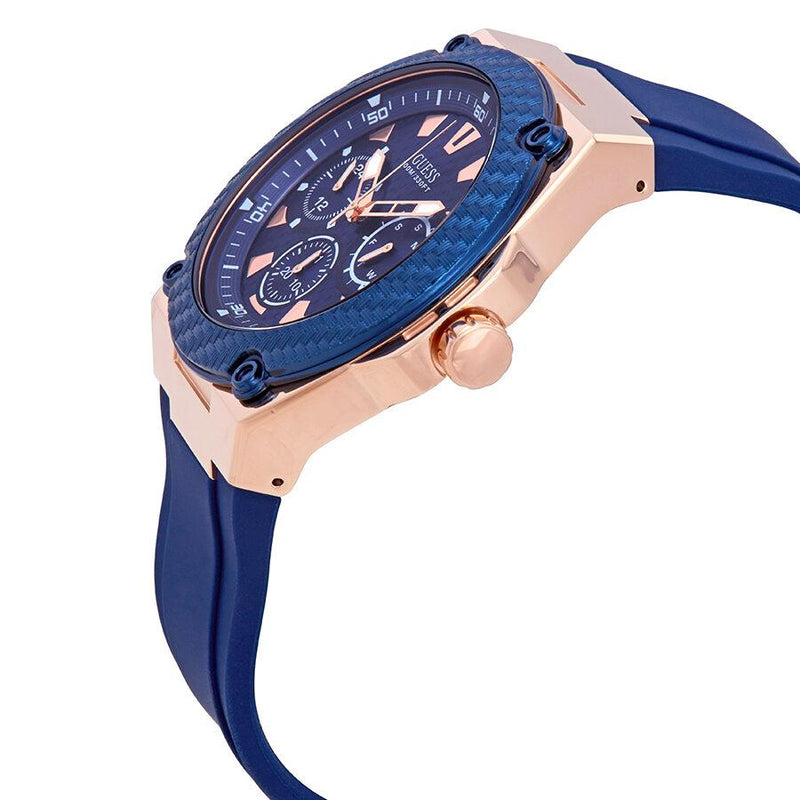Guess Legacy Blue Dial Men's Watch W1049G2 - Watches of Australia #2