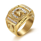 Big Daddy Horse Power Gold Ring