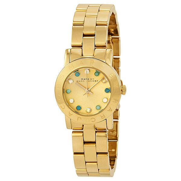 Marc by Marc Jacobs Amy Dexter Dial Gold-tone Ladies Watch MBM3218 - Watches of Australia