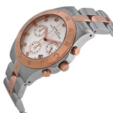 Marc by Marc Jacobs Chronograph Silver Dial Two-tone Ladies Watch MBM3178 - Watches of Australia #2