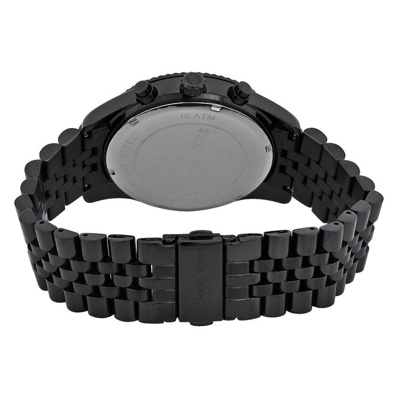 Michael Kors All Black Large Lexington Chronograph Bracelet Watch #MK8320 - Watches of Australia #3