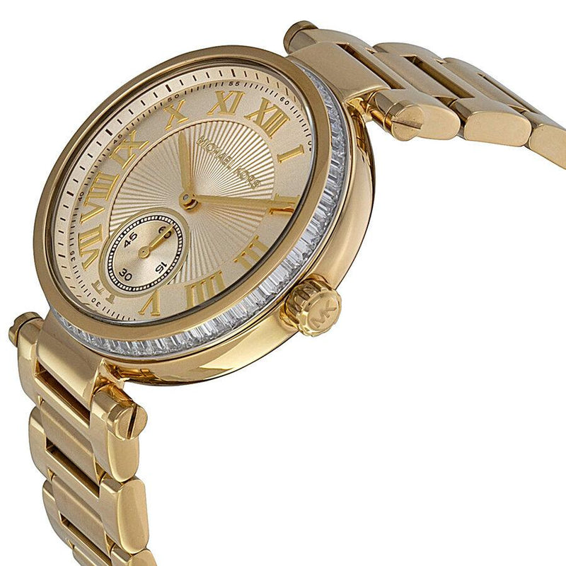 Michael Kors Skylar Champagne Dial Gold-tone Ladies Watch MK5867 - Watches of Australia #2
