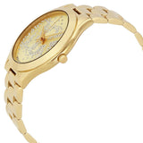 Michael Kors Slim Runway Gold Dial Ladies Watch MK3590 - Watches of Australia #2